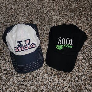 Bundle of 2 Adjustable Ball – SOCO “SOCO & Lime” Trucker + Infinity “I SHOTS”